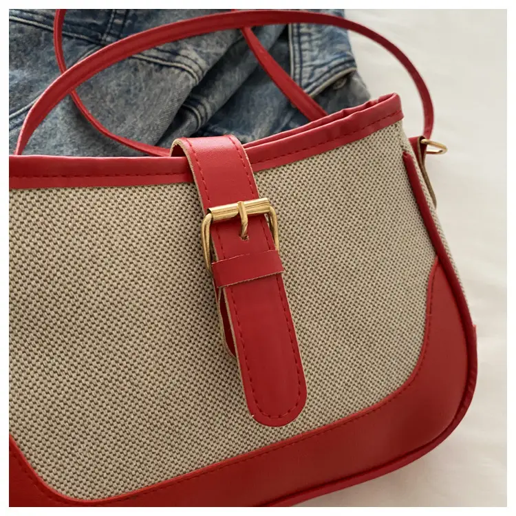 Underarm Bag Women's Shoulder Crossbody Light Grey — feature 22