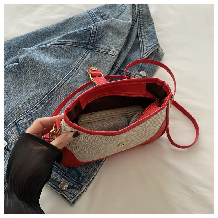 Underarm Bag Women's Shoulder Crossbody Light Grey — feature 25