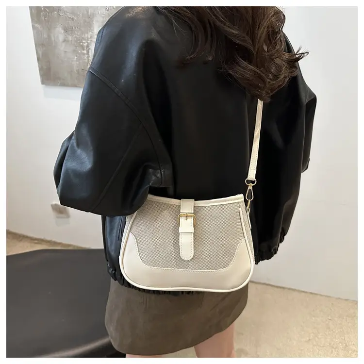 Underarm Bag Women's Shoulder Crossbody Light Grey — feature 28