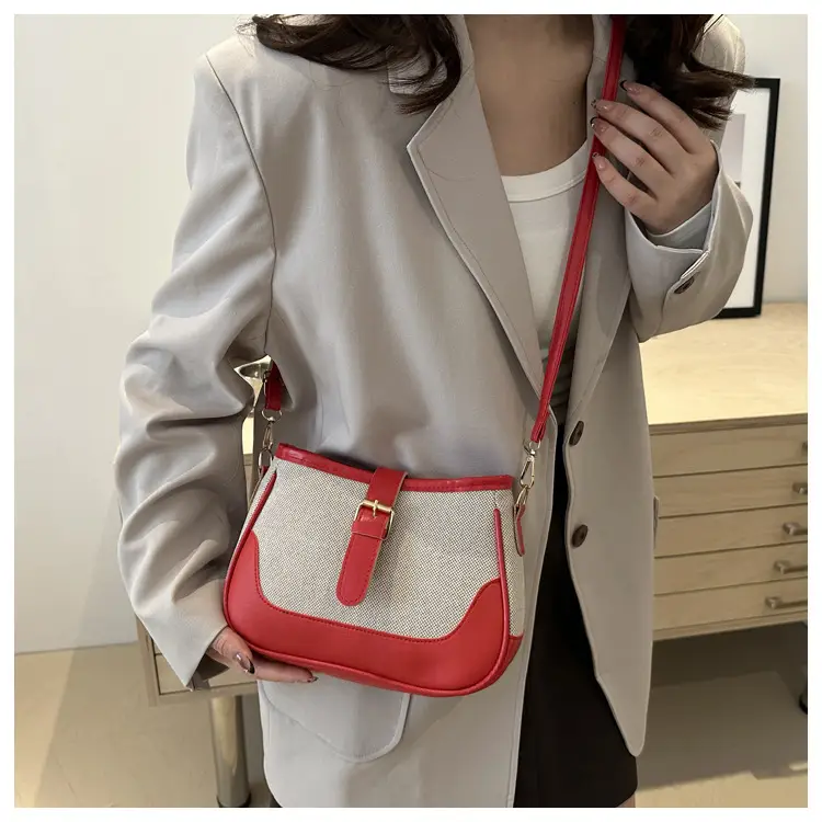Underarm Bag Women's Shoulder Crossbody Light Grey — feature 32