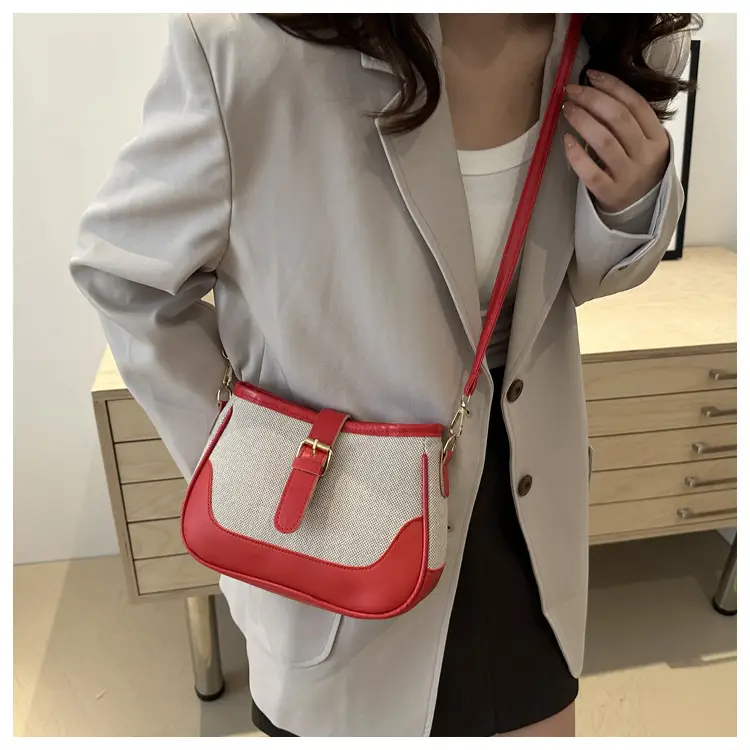 Underarm Bag Women's Shoulder Crossbody Light Grey — feature 33