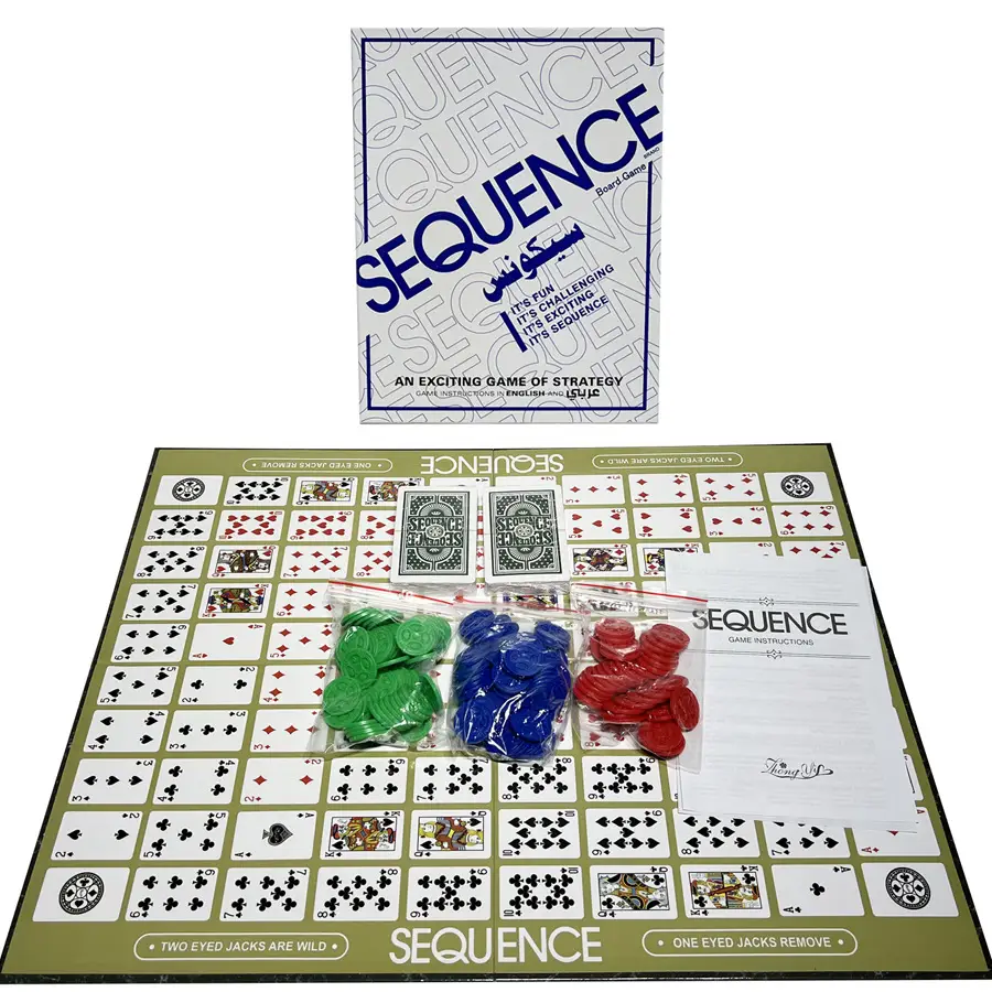 Cross-border foreign trade English Arabic game card leisure adult entertainment game card table game sequence card