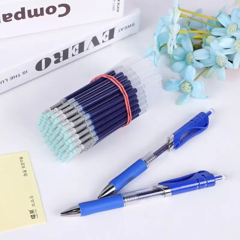 K35 Press-type Black Gel Pen Signature Quick-drying 0.5mm Student Learning Conference Office Supplies
