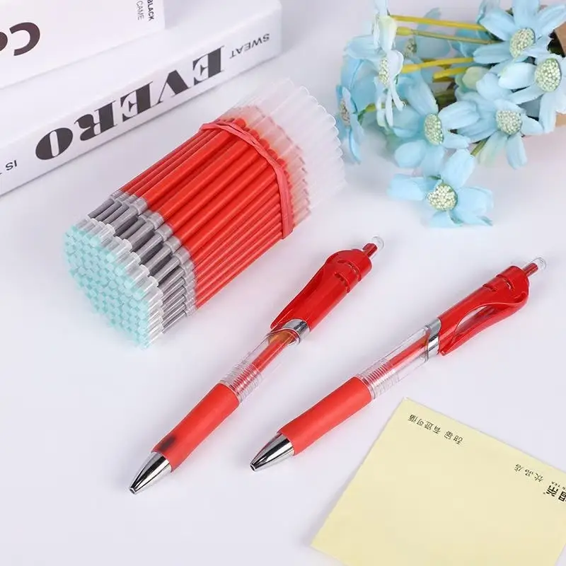 K35 Press-type Black Gel Pen Signature Quick-drying 0.5mm Student Learning Conference Office Supplies
