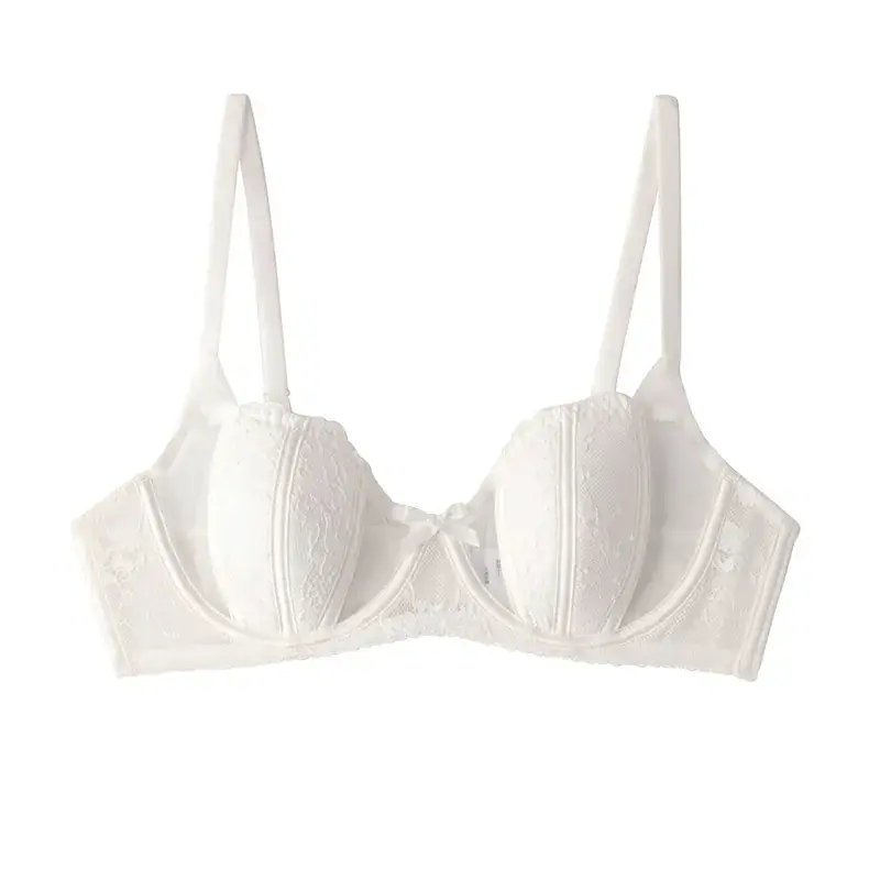 Red Lace Push Up Bra Big Chest Rabbit Ears