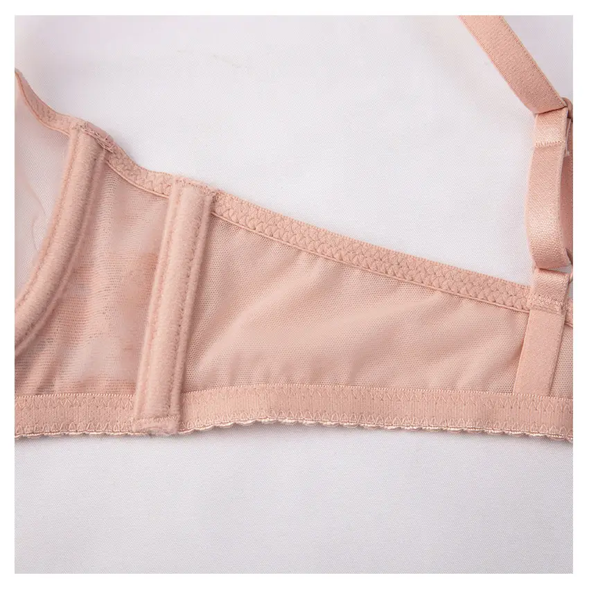 Red Lace Push Up Bra Big Chest Rabbit Ears — feature 7