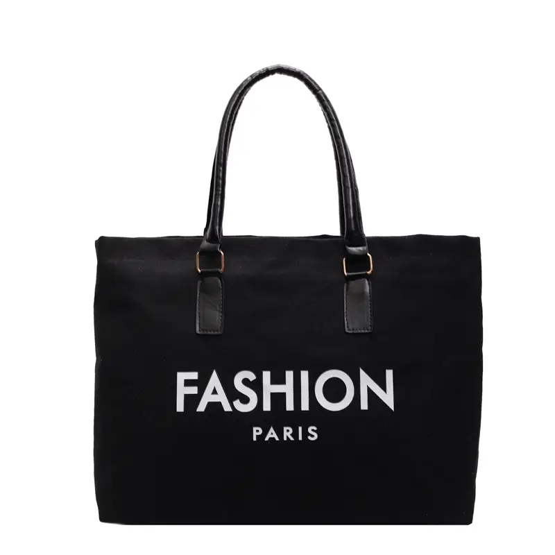 Fashion Paris Canvas Shoulder Bag Large 2024 - Image 7