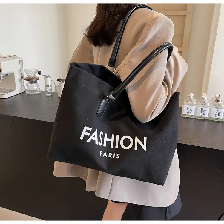 Fashion Paris Canvas Shoulder Bag Large 2024 — feature 16