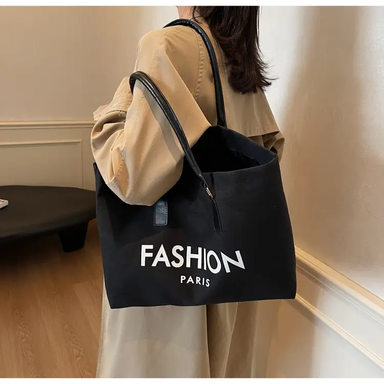 Fashion Paris Canvas Shoulder Bag Large 2024 — feature 19