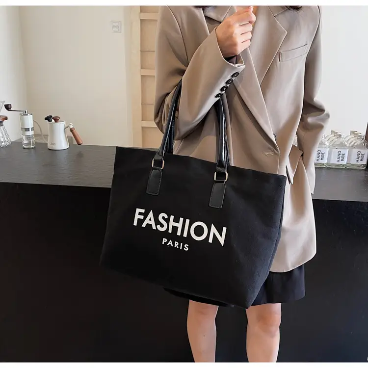 Fashion Paris Canvas Shoulder Bag Large 2024 — feature 20