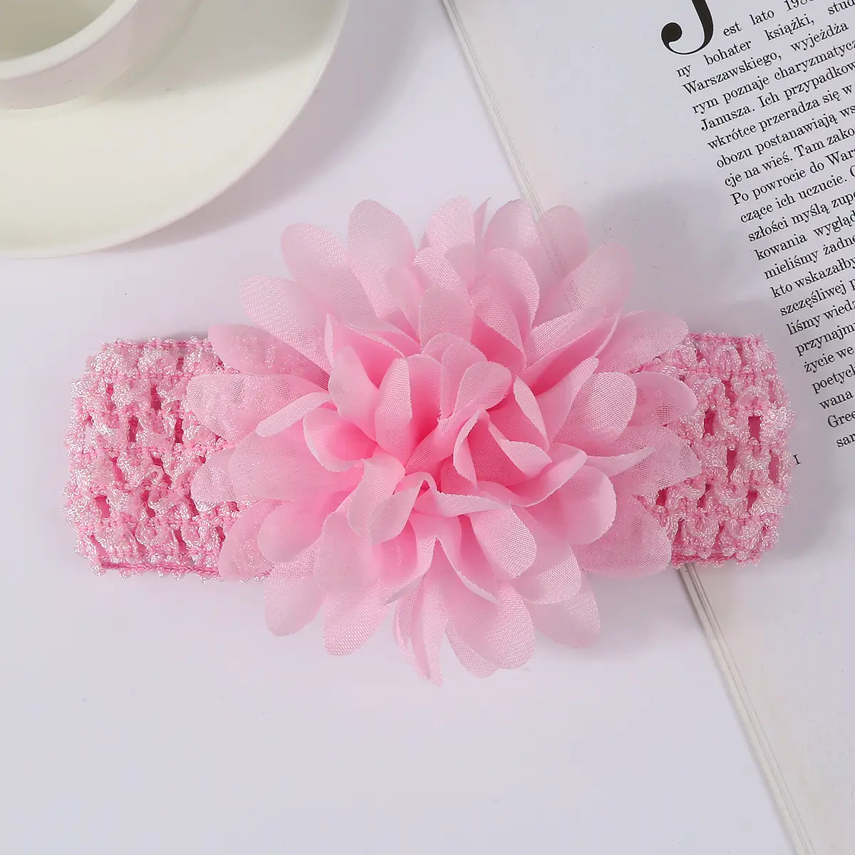 Pink Princess Hair Band for Girls 0-6 Months