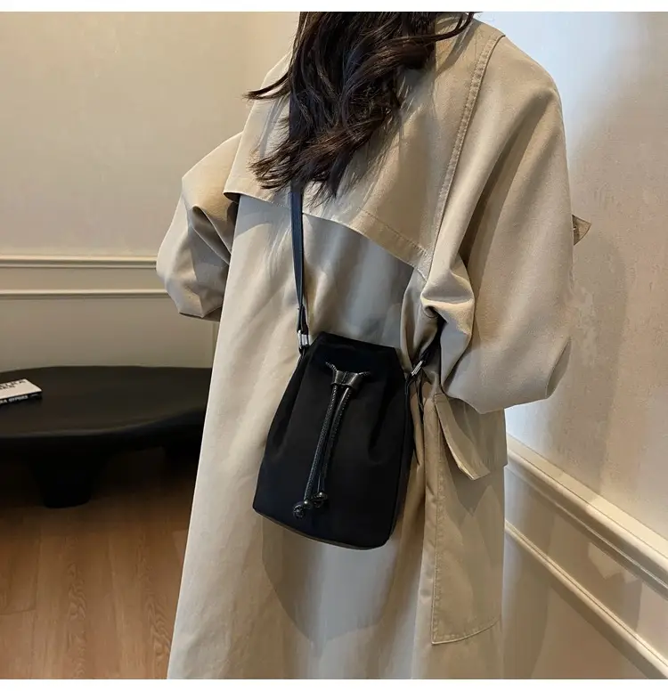 2024 Winter Suede Retro Bucket Bag with Crossbody Strap — feature 20