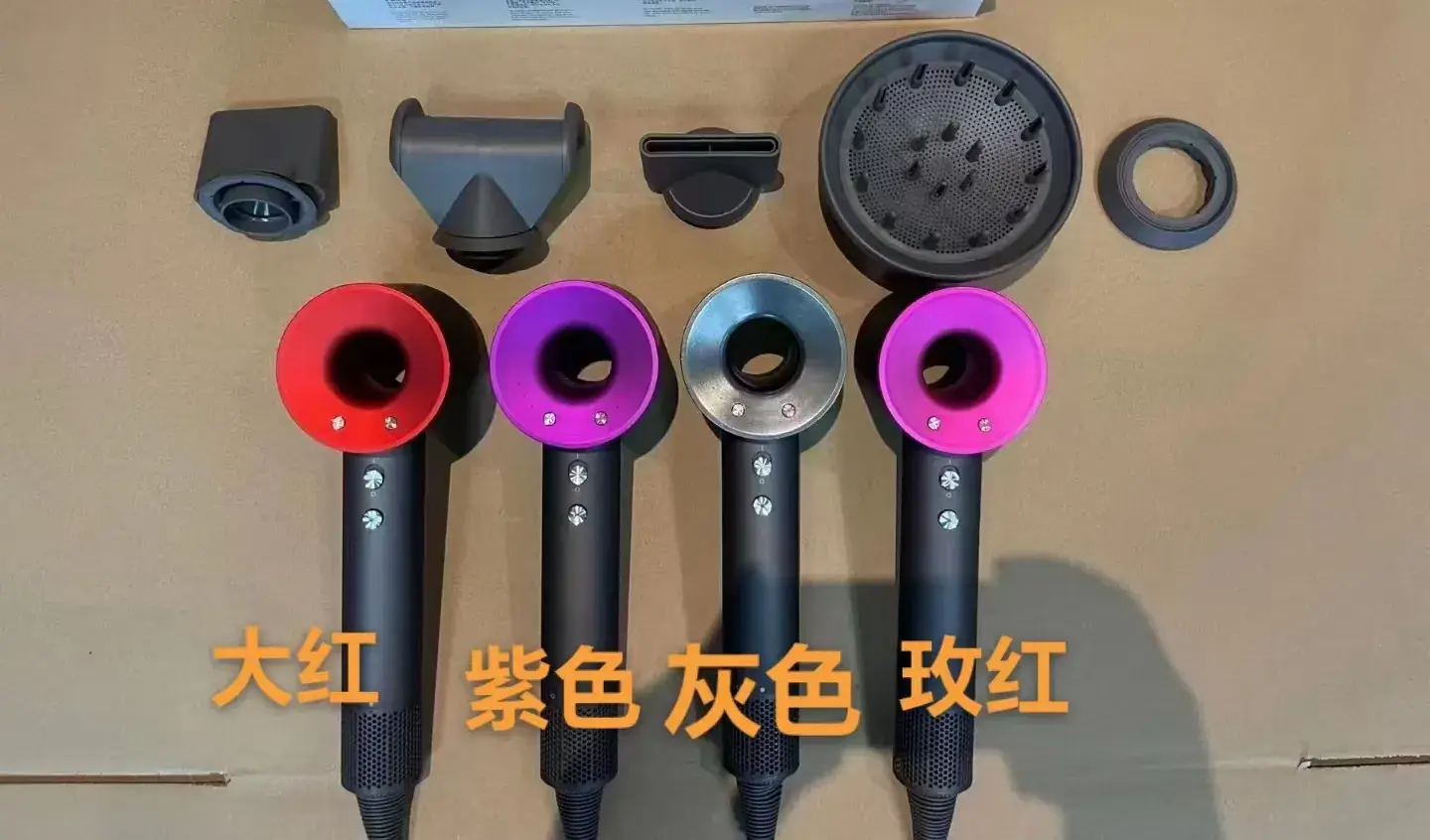 High-Speed Hair Dryer with Purple Handle & Negative Ion Technology — feature 3
