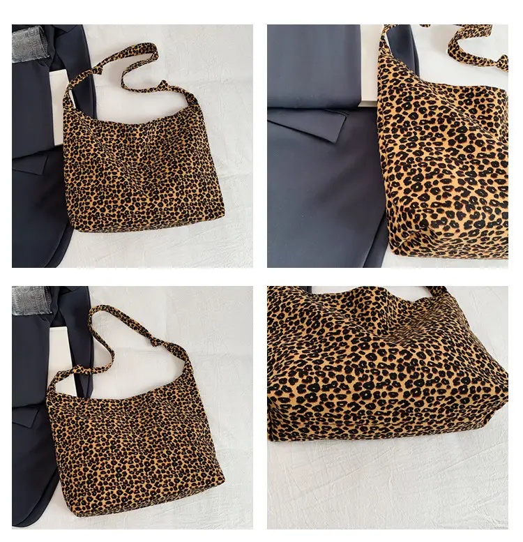 Leopard Print Women's Large Capacity Shoulder Bag 2026 — feature 10