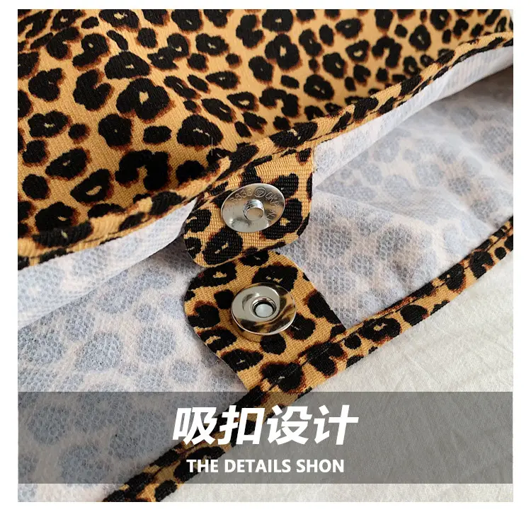 Leopard Print Women's Large Capacity Shoulder Bag 2026 — feature 7