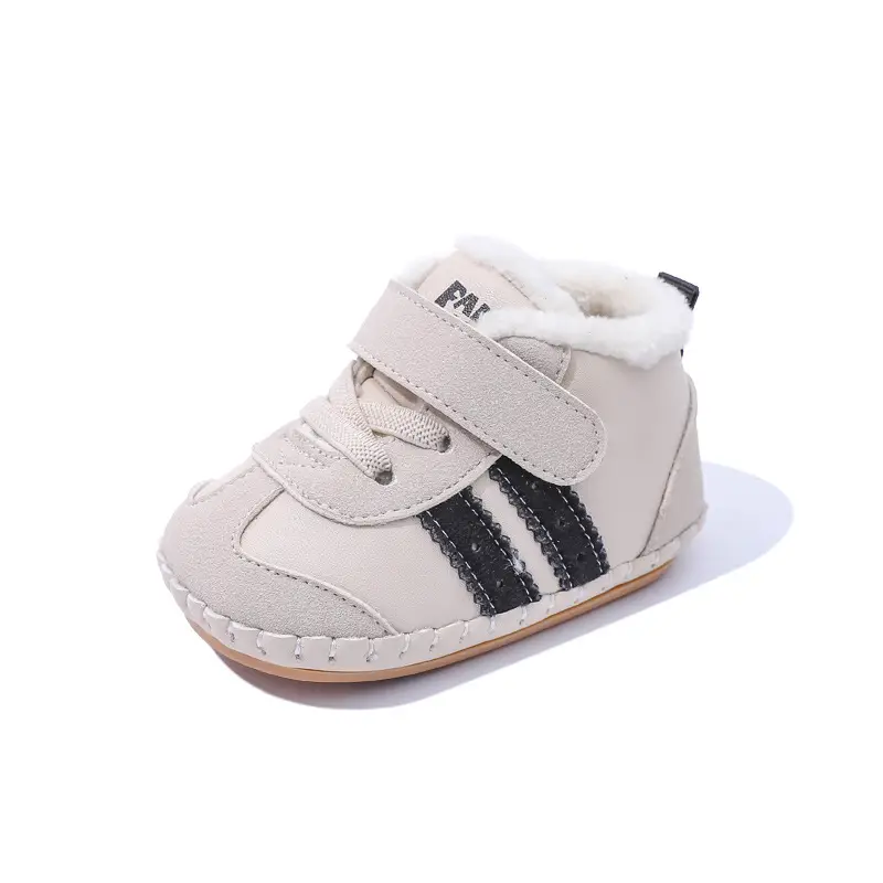Winter Fleece Baby Shoes for Kids 6-12 Months Soft Warm