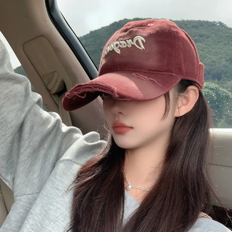 Golden Dragon Embroidered Baseball Cap for Women - Image 7