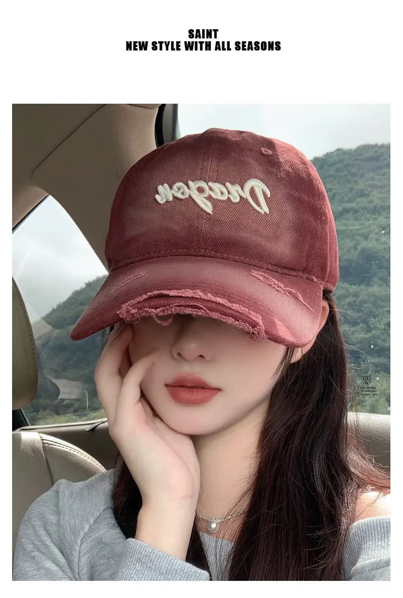Golden Dragon Embroidered Baseball Cap for Women — feature 1