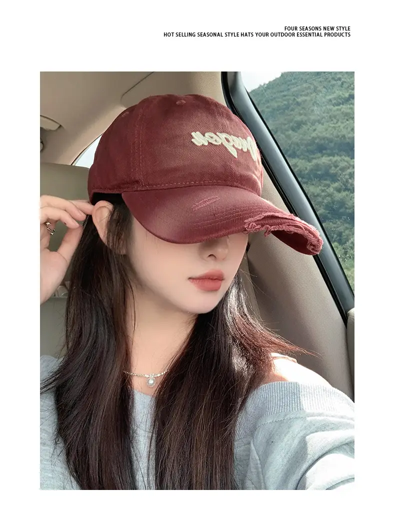 Golden Dragon Embroidered Baseball Cap for Women — feature 4