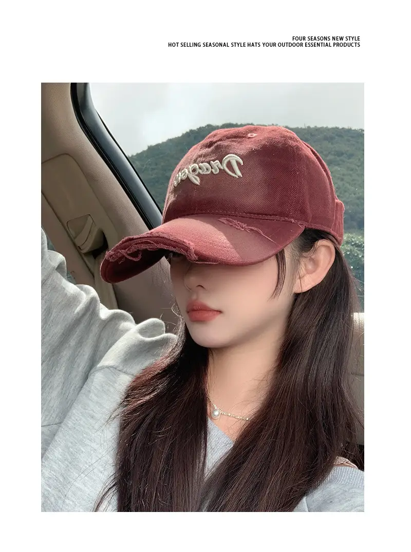 Golden Dragon Embroidered Baseball Cap for Women — feature 5
