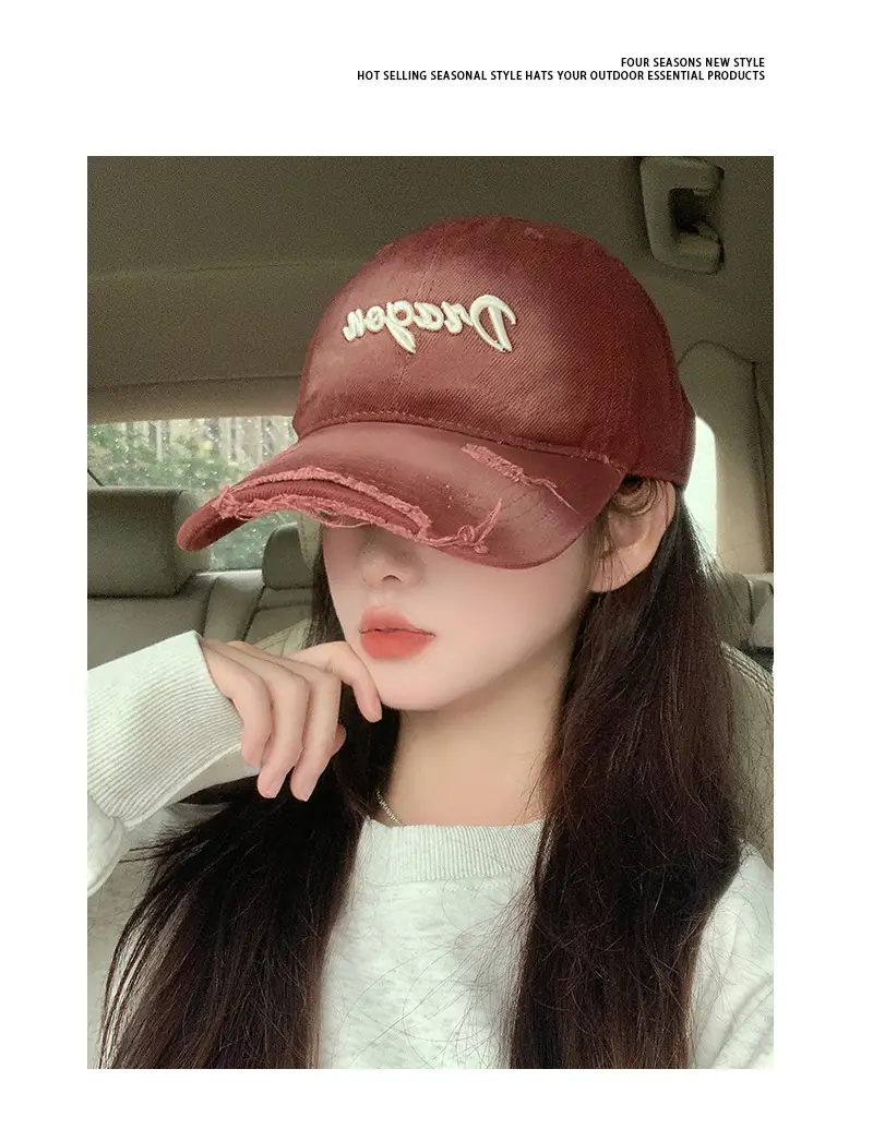 Golden Dragon Embroidered Baseball Cap for Women — feature 6
