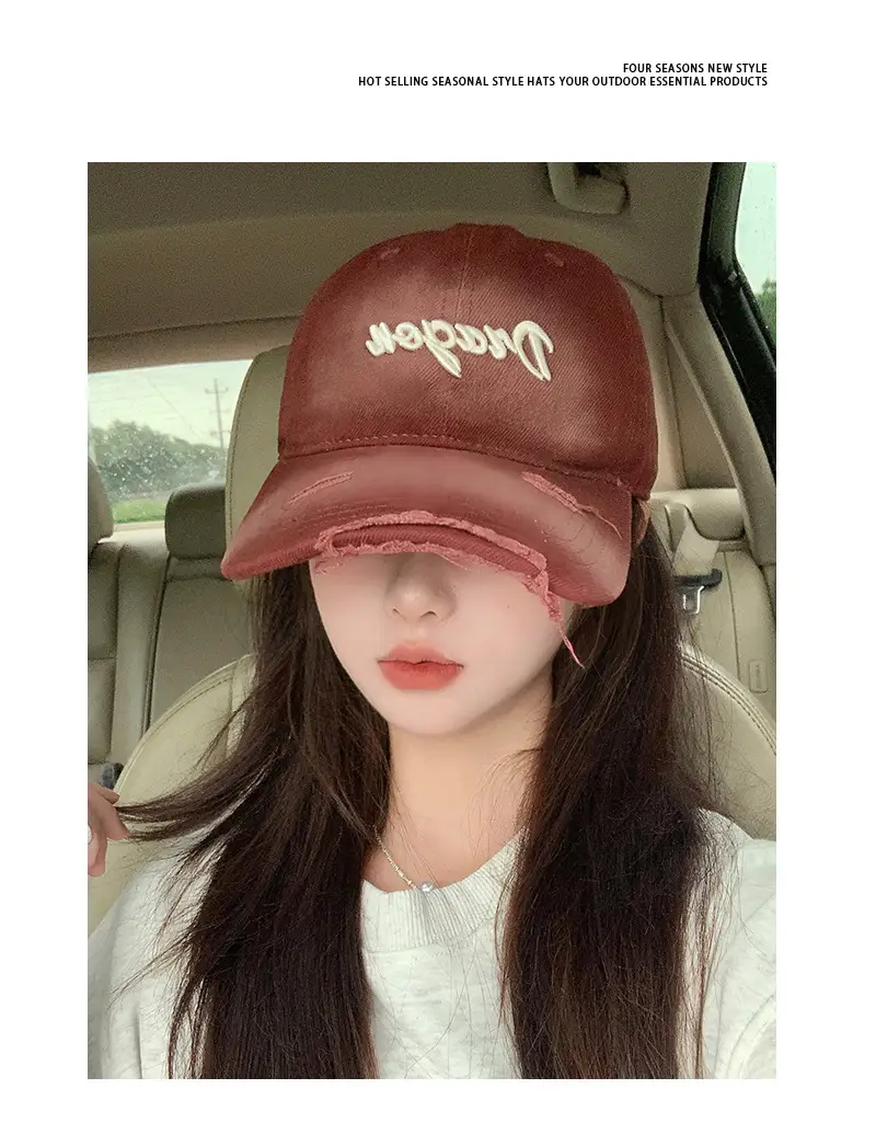 Golden Dragon Embroidered Baseball Cap for Women — feature 8