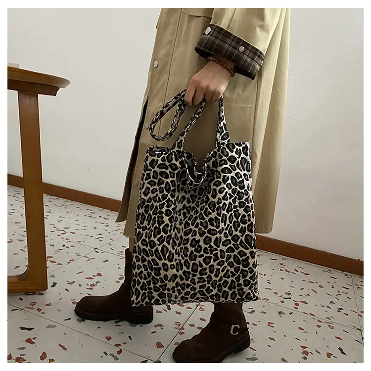 Leopard Print Women Large Tote Bag 2024 — feature 9