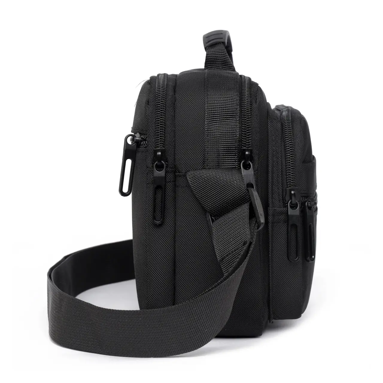 Men's Black Crossbody Bag Oxford Cloth 2024 - Image 6