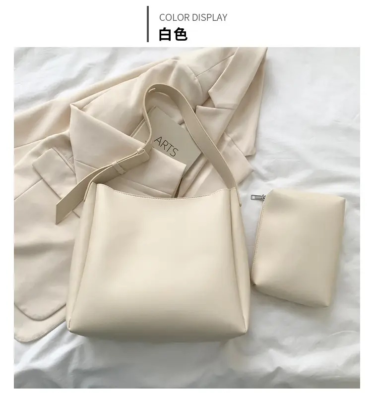 Women's Large Crossbody Bag Brown Leather Casual Mother Tote — feature 13