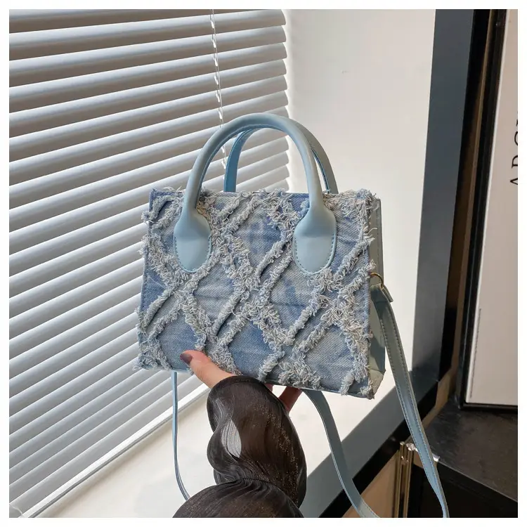 Black Quilted Denim Handbag for Women Summer 2025 — feature 20