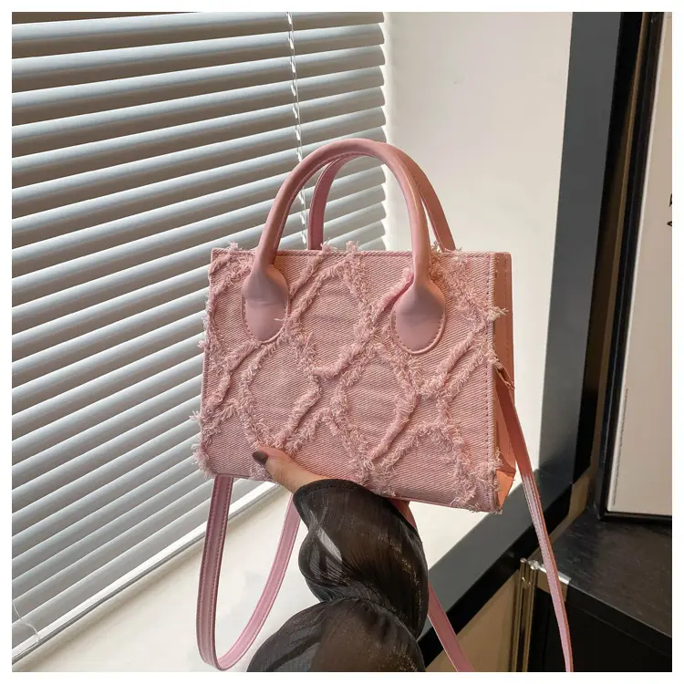 Black Quilted Denim Handbag for Women Summer 2025 — feature 21