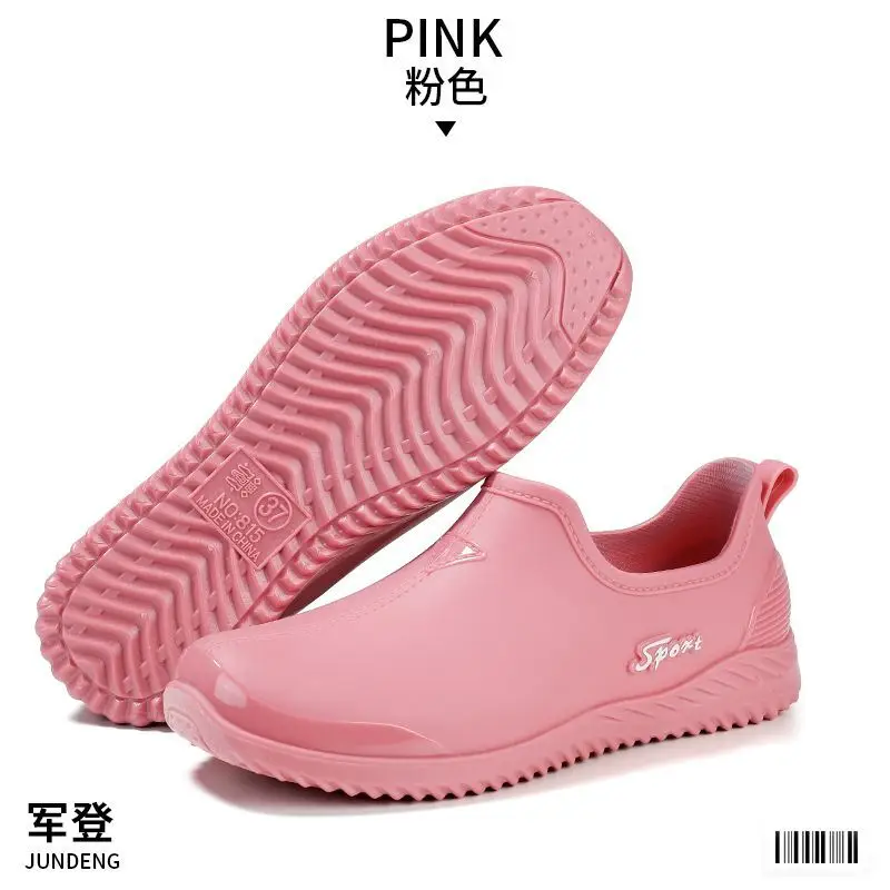 Rain boots women's fashion net red low side fleece-lined warm short tube wholesale non-slip waterproof shoes shallow mouth warm feet rubber shoes generation