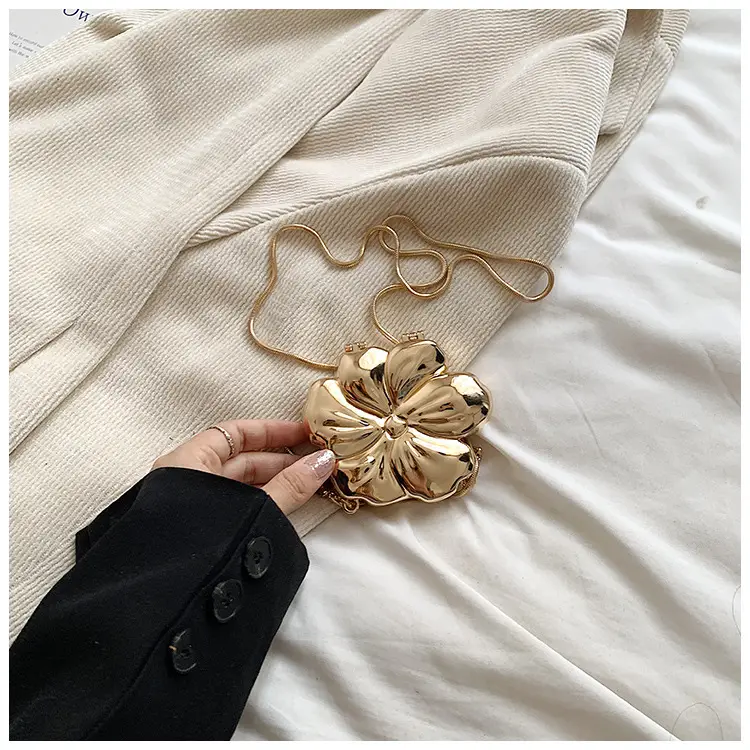 2025 Flower Chain Earrings Gold Silver Match Set — feature 19