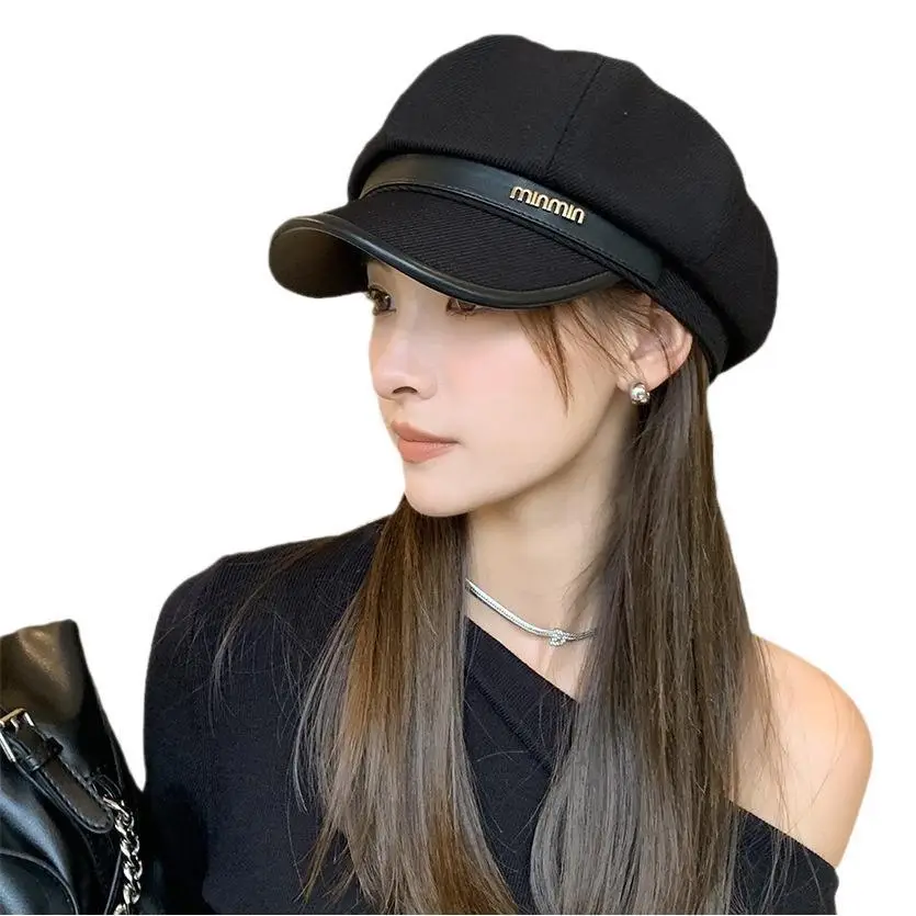 British Retro PU Leather Hat for Kids All Season - Image 7