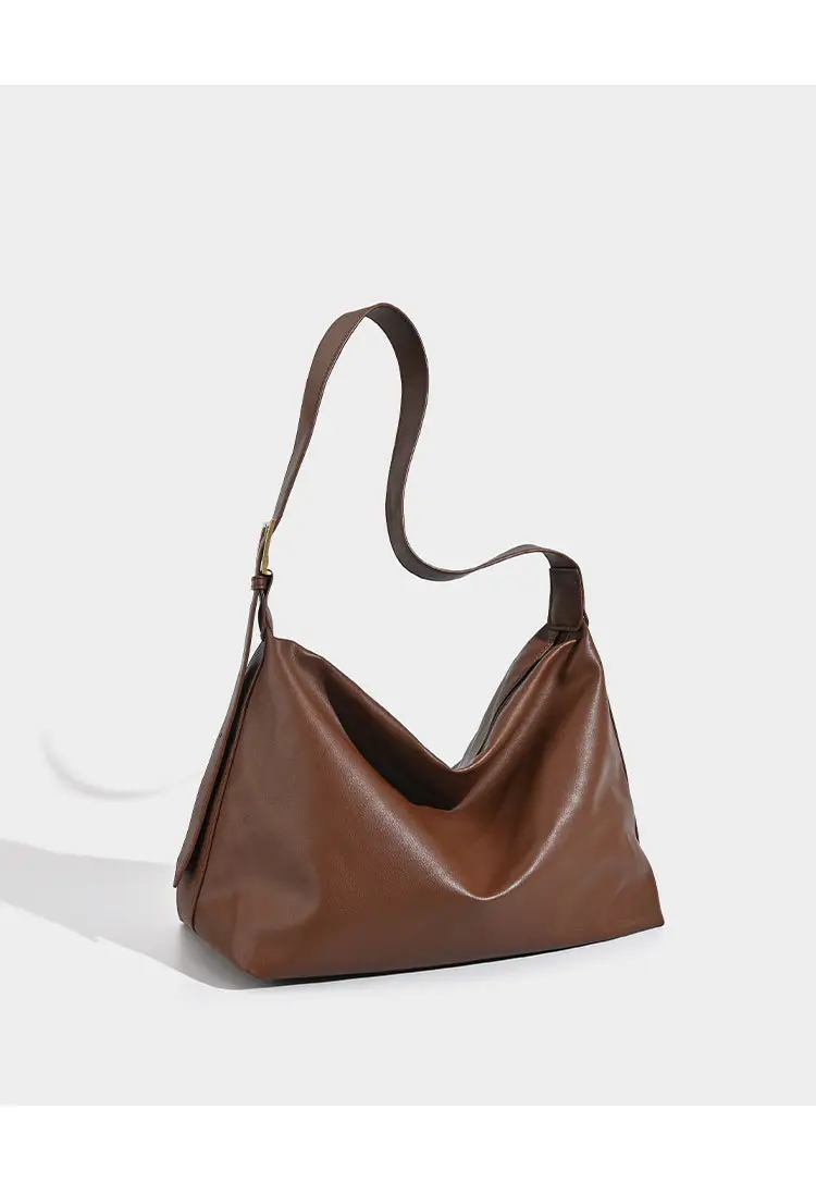 Large Brown Korean Style Shoulder Bag 2025 — feature 16
