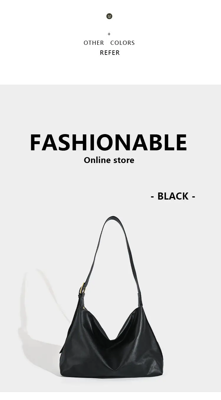 Large Brown Korean Style Shoulder Bag 2025 — feature 9