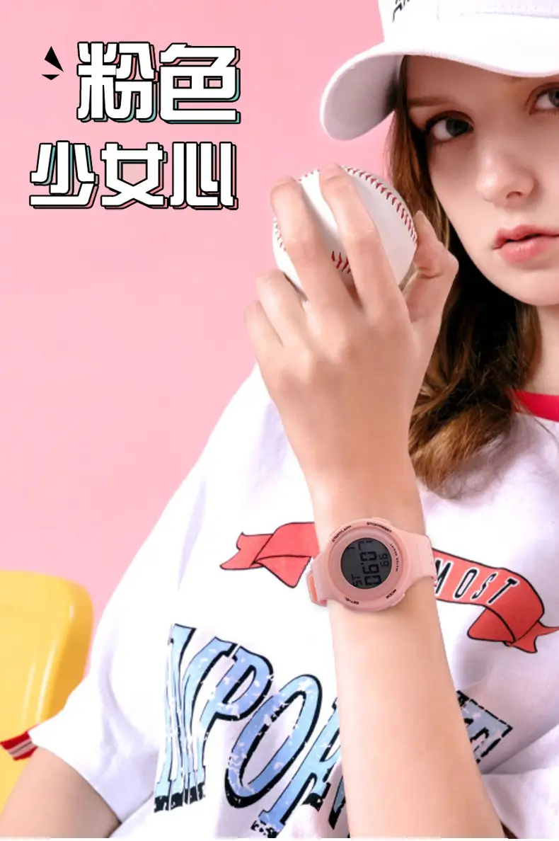 Women's Digital Watch Waterproof Sports Grade 4 — feature 1