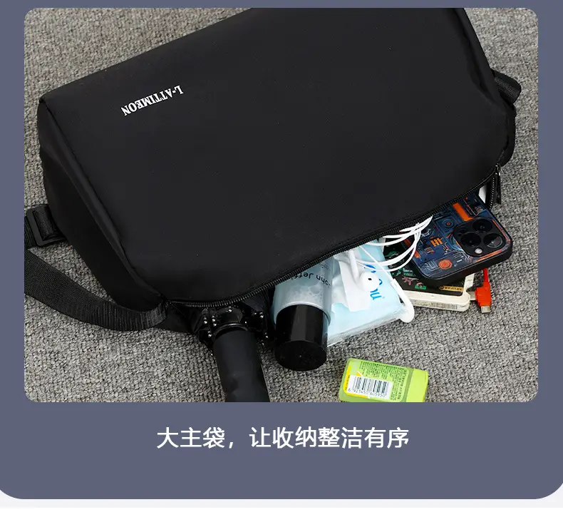 Large Capacity Water-Repellent Men Women Travel Bag — feature 12
