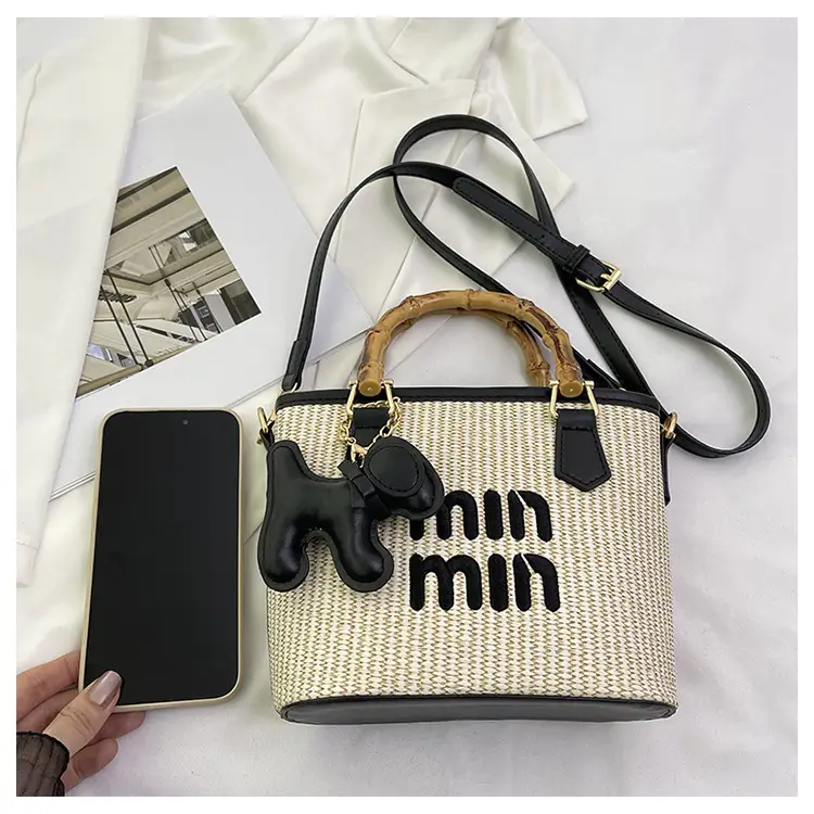 Women's Woven Handbag with Cat Design 2024 — feature 20