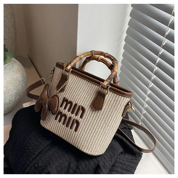 Women's Woven Handbag with Cat Design 2024 — feature 21