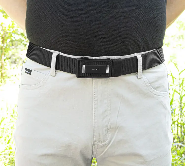 Men's Belt Business Commuter Automatic Buckle Classic All-match — feature 6