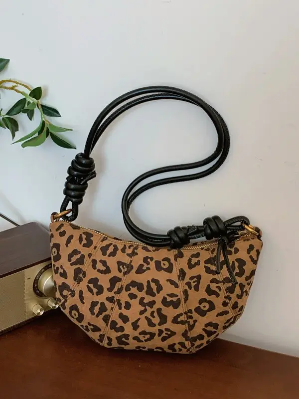 Brown Suede Crossbody Bag for Women 2024 - Image 8