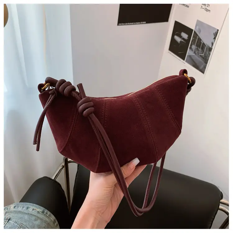 Brown Suede Crossbody Bag for Women 2024 — feature 24