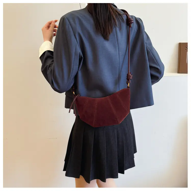 Brown Suede Crossbody Bag for Women 2024 — feature 6