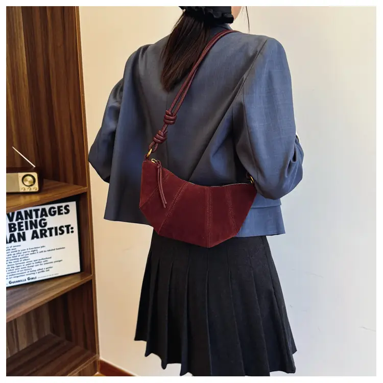Brown Suede Crossbody Bag for Women 2024 — feature 8