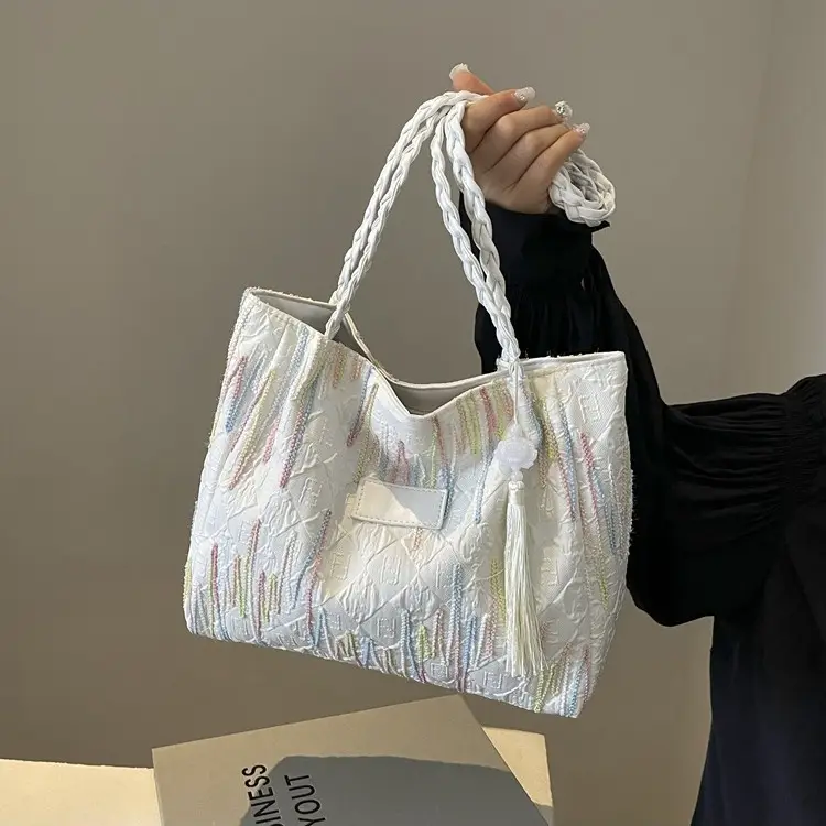 Women's Canvas Shoulder Bag Large Capacity 2024 - Image 11