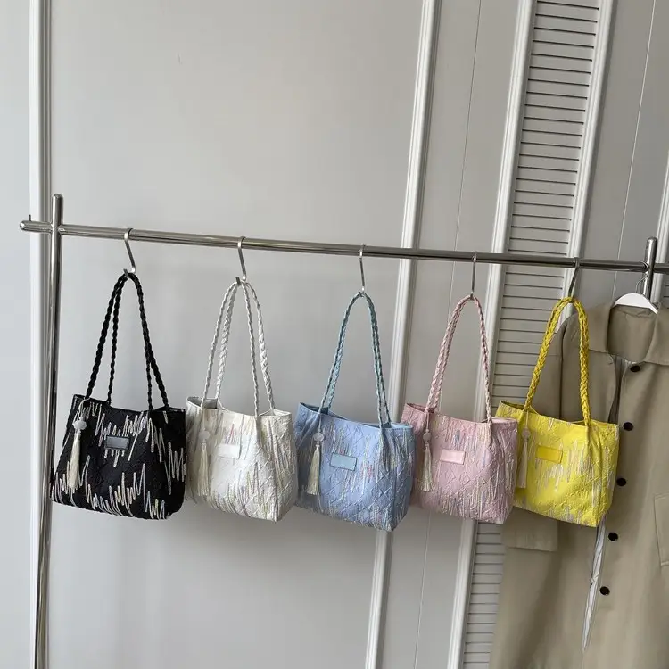 Women's Canvas Shoulder Bag Large Capacity 2024 - Image 12