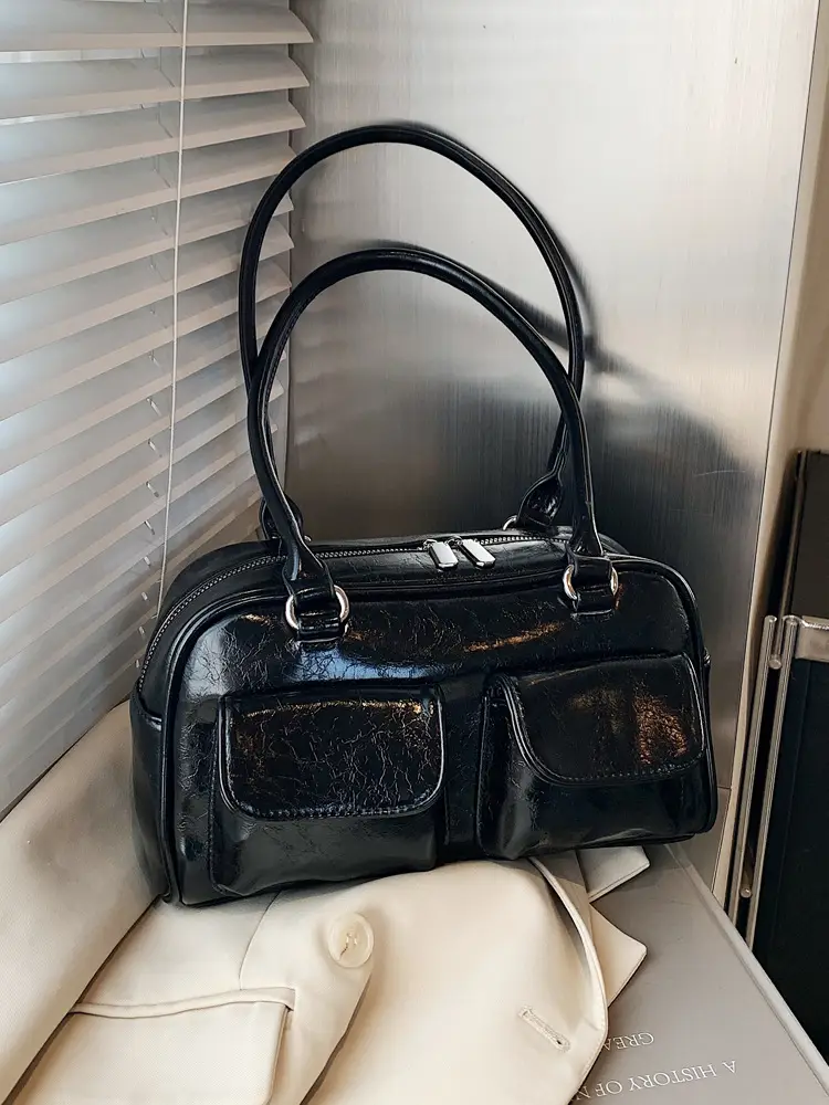 Women's White Square Shoulder Bag 2024 Trend - Image 7