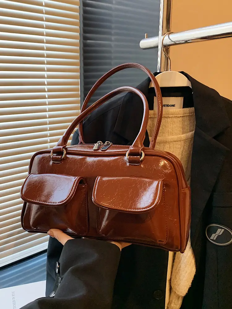 Women's White Square Shoulder Bag 2024 Trend - Image 10