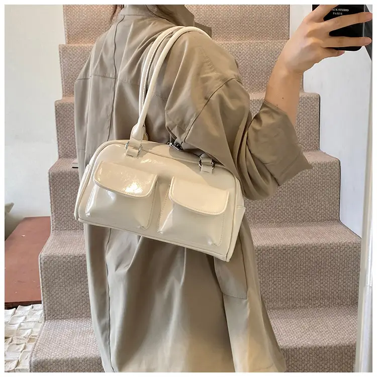 Women's White Square Shoulder Bag 2024 Trend — feature 16